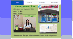 Desktop Screenshot of lwclinicgroup.com